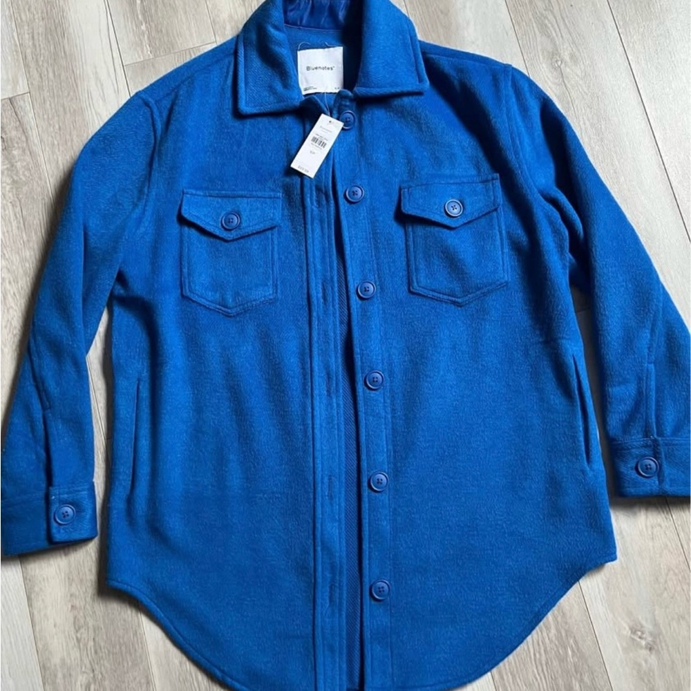 Vibrant Blue Shacket